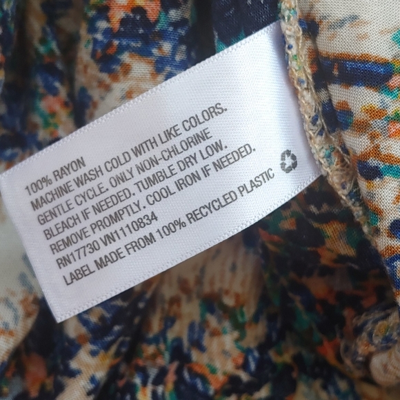 Mossimo Funky plaid tank retro look flirty back S - Picture 6 of 7